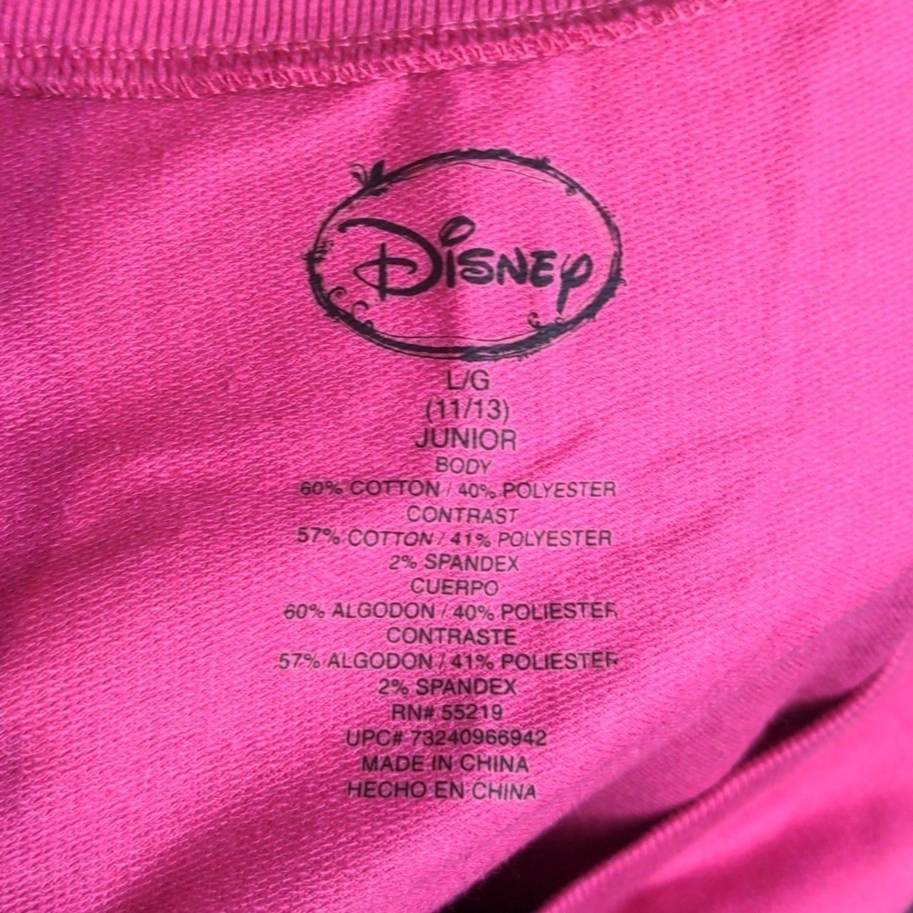 DISNEY Fiesty Barbie PINK TINK Crew Neck Sweatshirt - Picture 7 of 8